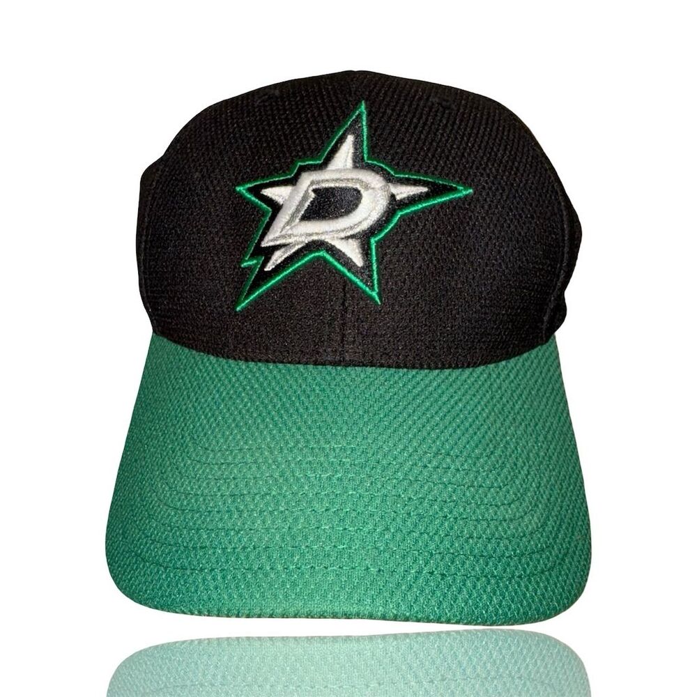 Dallas Stars Adidas Flex Cap Black Unisex NHL Hockey Hat: LG/XL: GUC Fitted
